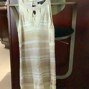 White House Black Market racerback tunic.